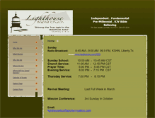 Tablet Screenshot of lighthousebcoflaporte.com